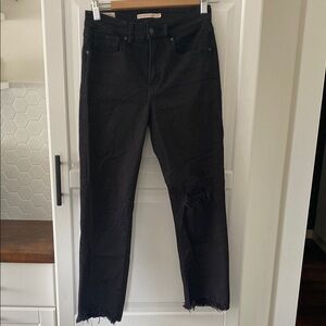 Levi’s 724 High Rise Straight Crop